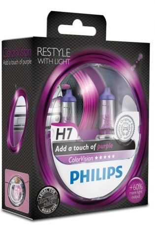 Сијалица Philips – H7 Color Vision Виолетово 368048