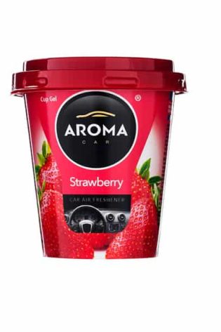 Oсвежувач Aroma cup гел – Strawberry 877020